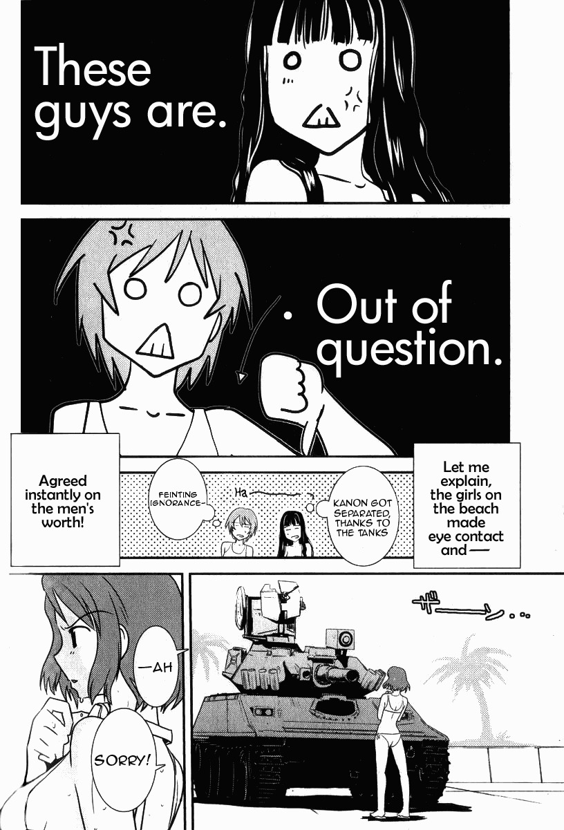 Sailor Fuku to Juusensha Chapter 3 page 9 - Chapter 3: Rescue! The Summery Beach and Dan Hoshino