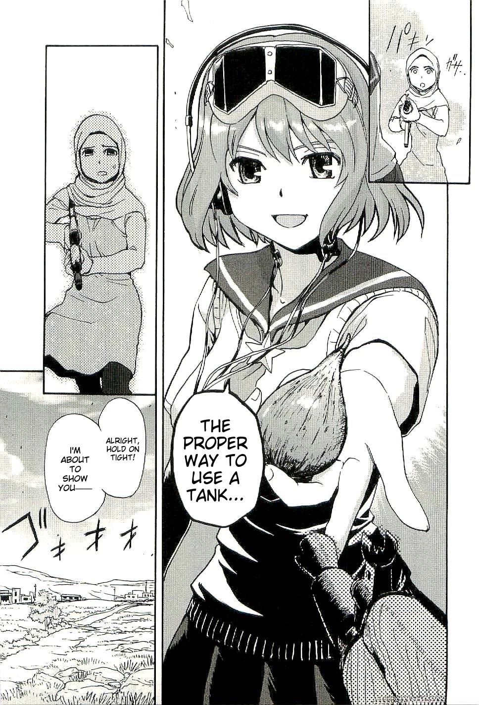 Sailor Fuku to Juusensha Chapter 30 page 19 - Chapter 30: Guide us! The Meaning of True Strength and Tanks