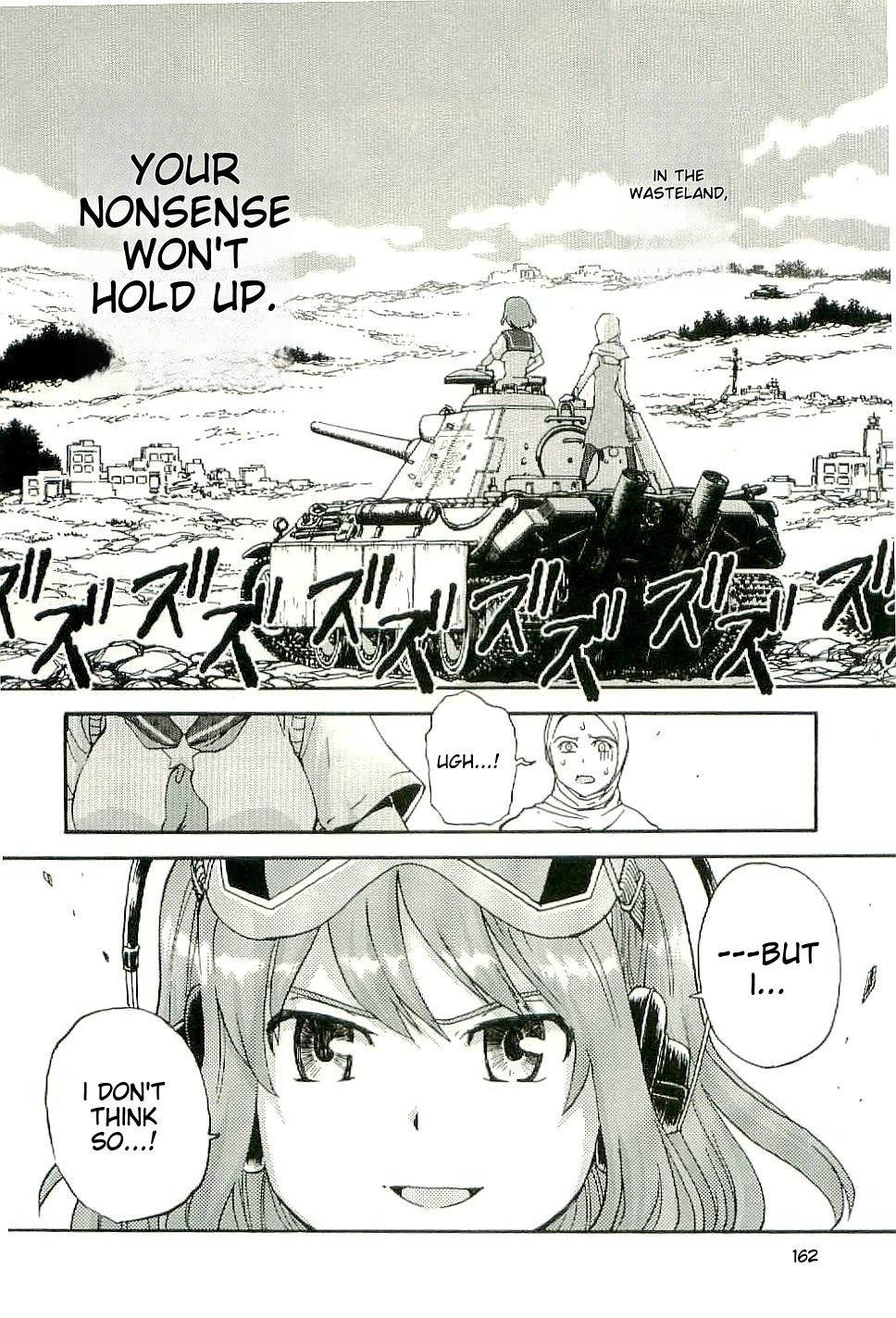 Sailor Fuku to Juusensha Chapter 30 page 32 - Chapter 30: Guide us! The Meaning of True Strength and Tanks
