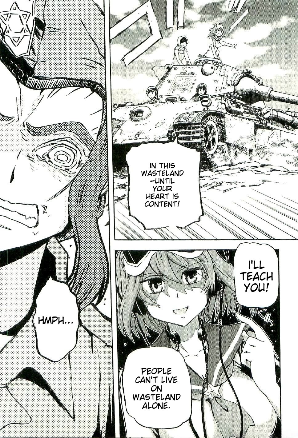 Sailor Fuku to Juusensha Chapter 31 page 17 - Chapter 31: Guide us! The Meaning of True Strength and Tanks 2