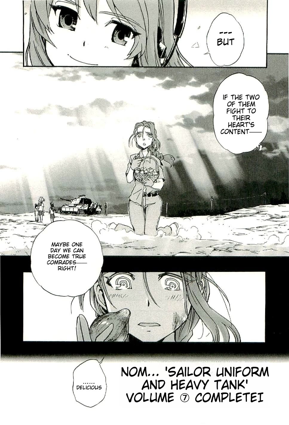 Sailor Fuku to Juusensha Chapter 31 page 34 - Chapter 31: Guide us! The Meaning of True Strength and Tanks 2