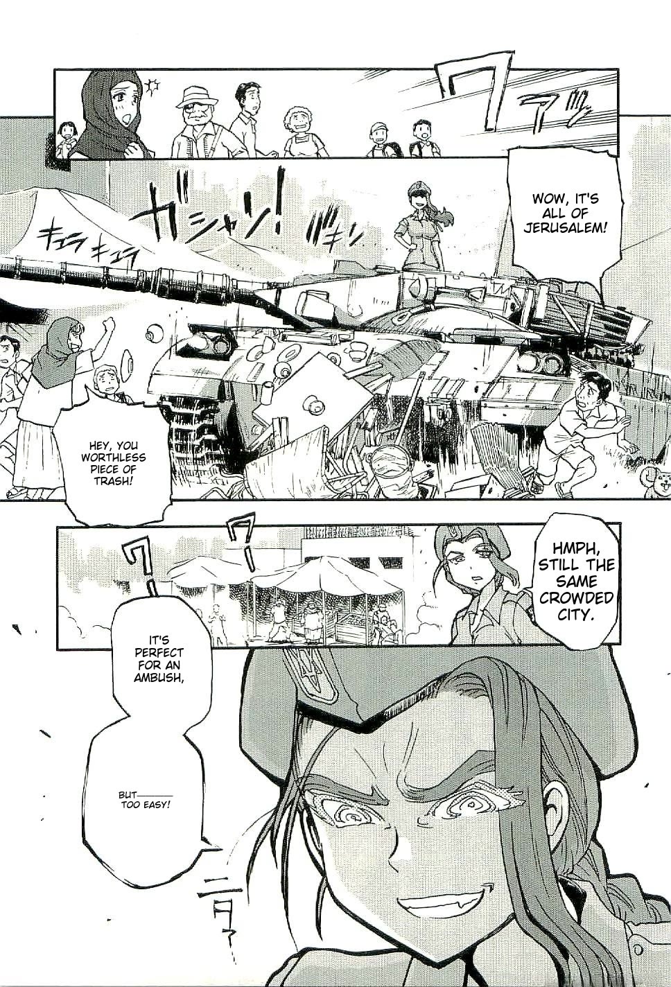 Sailor Fuku to Juusensha Chapter 31 page 6 - Chapter 31: Guide us! The Meaning of True Strength and Tanks 2