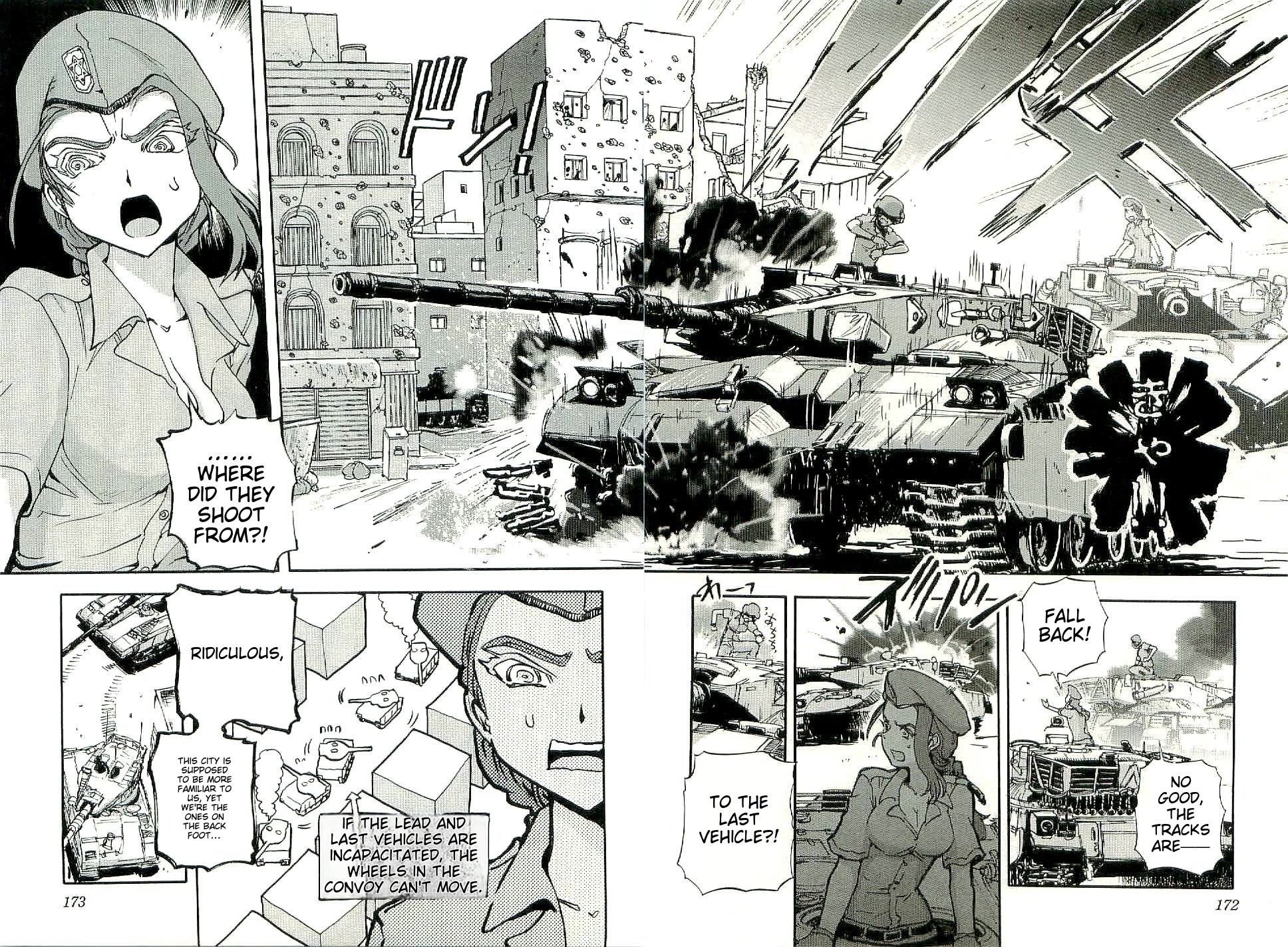 Sailor Fuku to Juusensha Chapter 31 page 9 - Chapter 31: Guide us! The Meaning of True Strength and Tanks 2