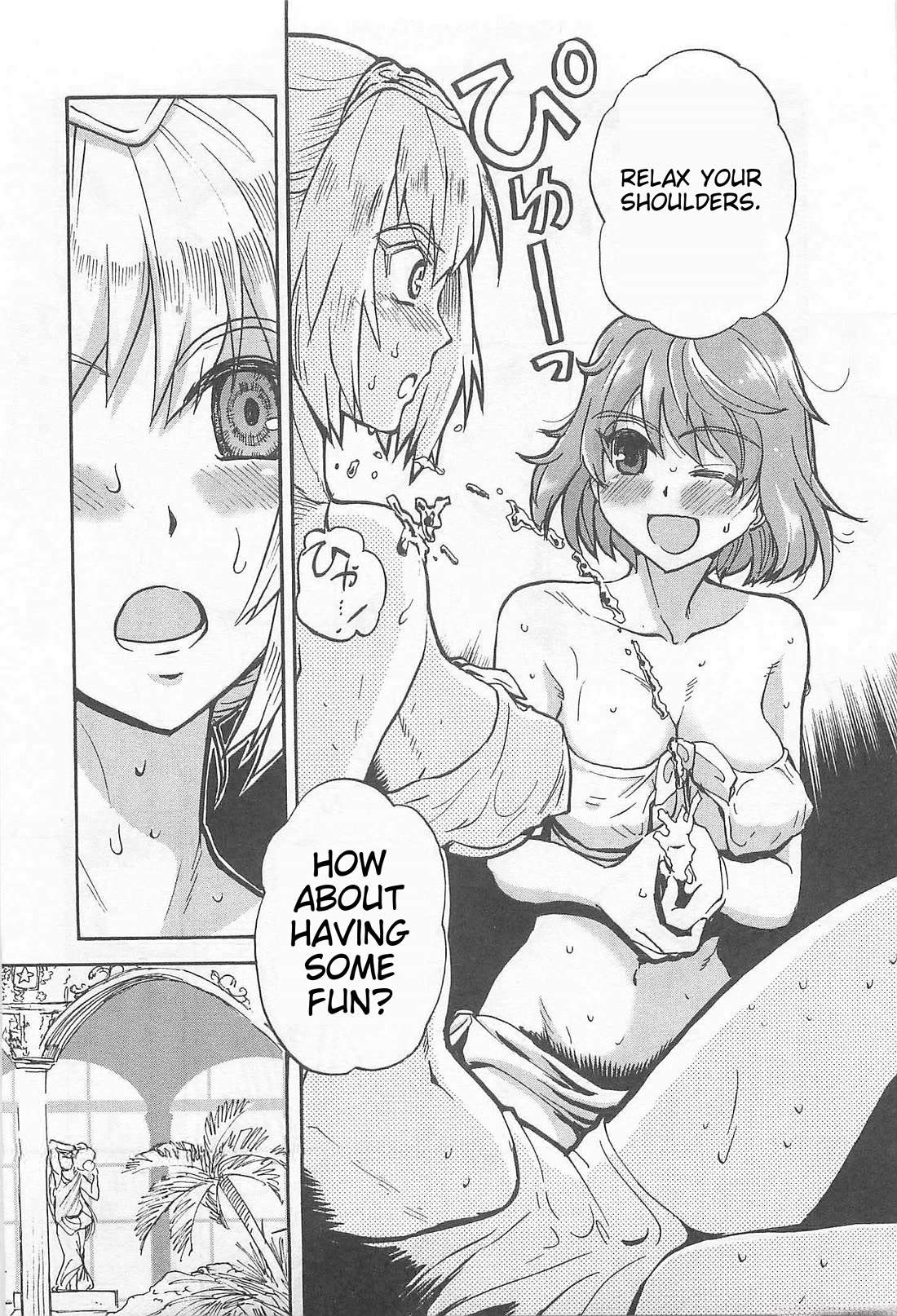 Sailor Fuku to Juusensha Chapter 33 page 34 - Chapter 33: Let's Get Along! The Steamy Banya Is Exciting And Full Of Excitement