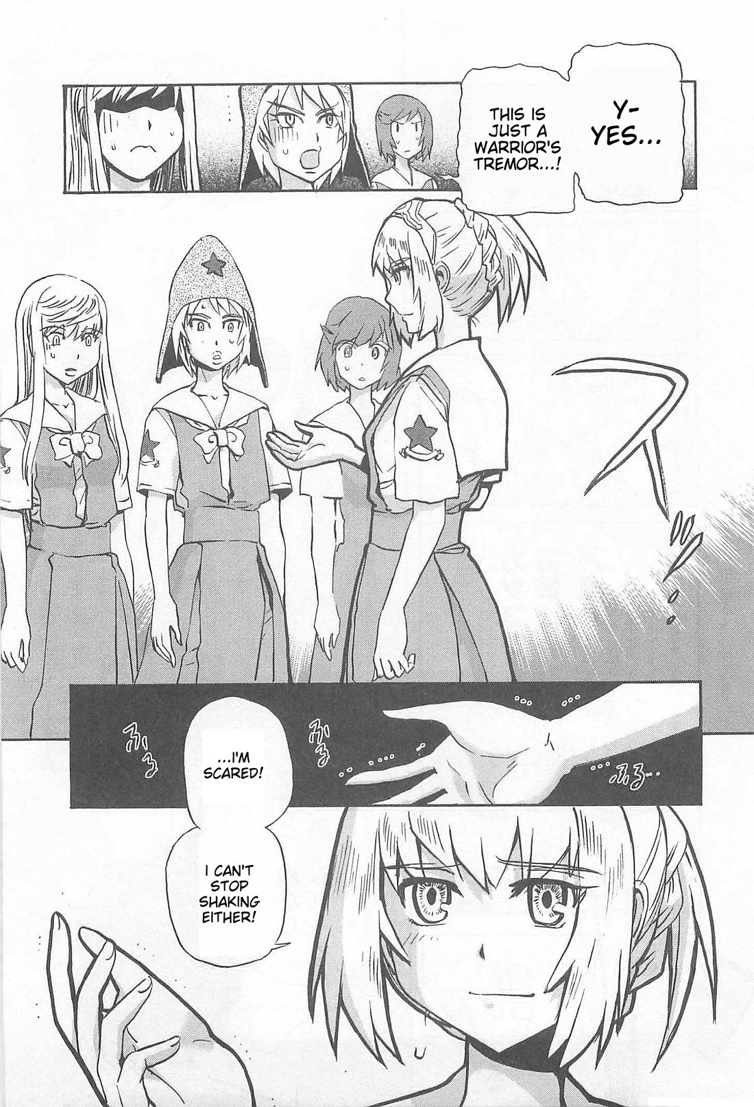 Sailor Fuku to Juusensha Chapter 34 page 9 - Chapter 34: Show Me! The White Lily Blooming On The Battlefield