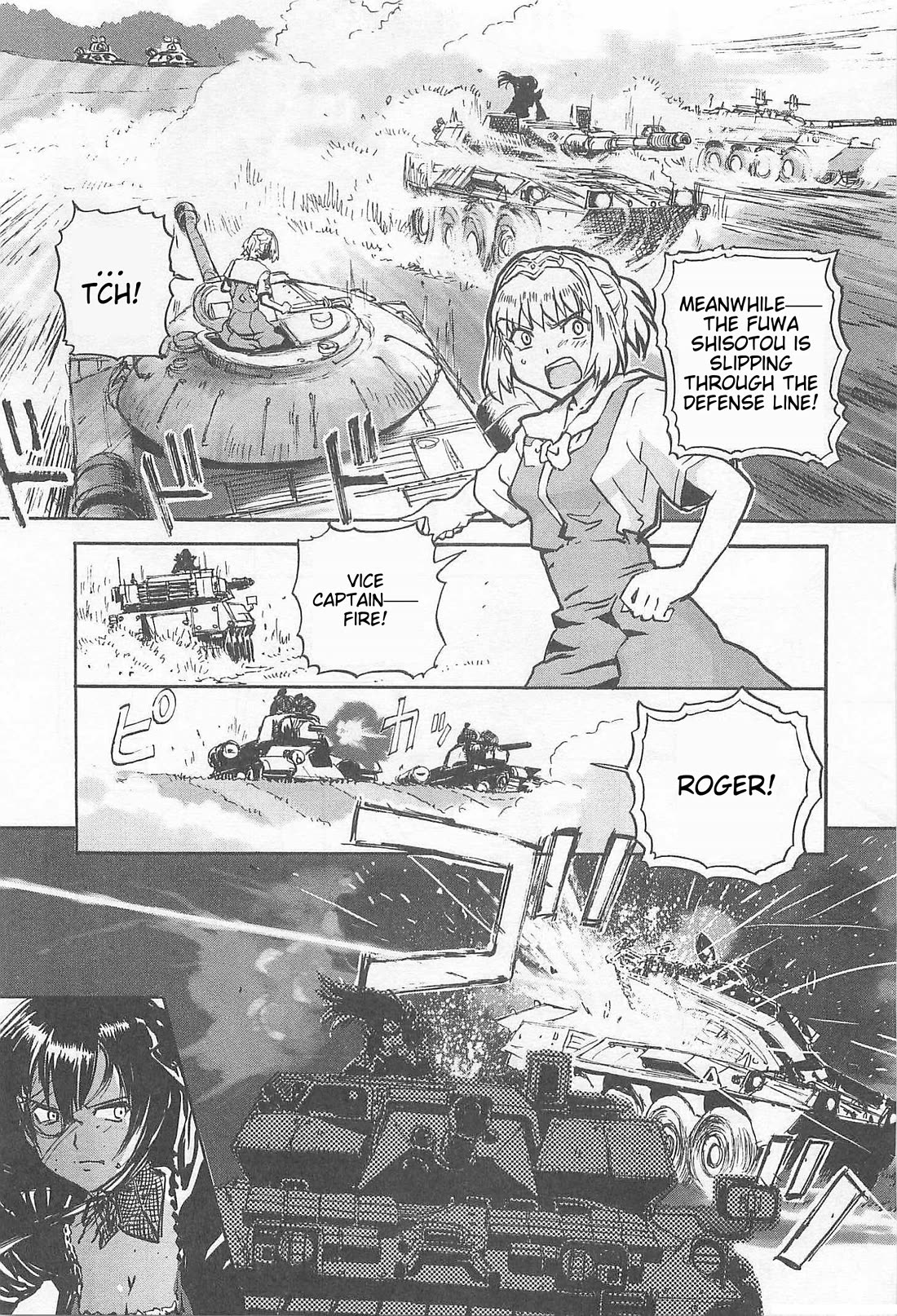 Sailor Fuku to Juusensha Chapter 35 page 11 - Chapter 35: Recapture! The Pride Of The Prestigious White Lily Tank Brigade
