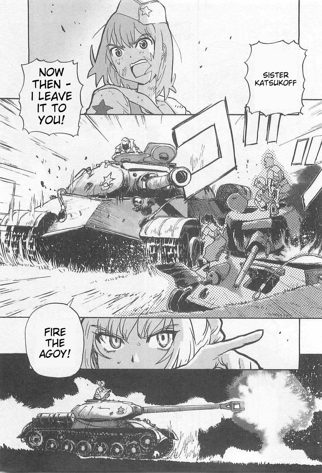 Sailor Fuku to Juusensha Chapter 35 page 16 - Chapter 35: Recapture! The Pride Of The Prestigious White Lily Tank Brigade