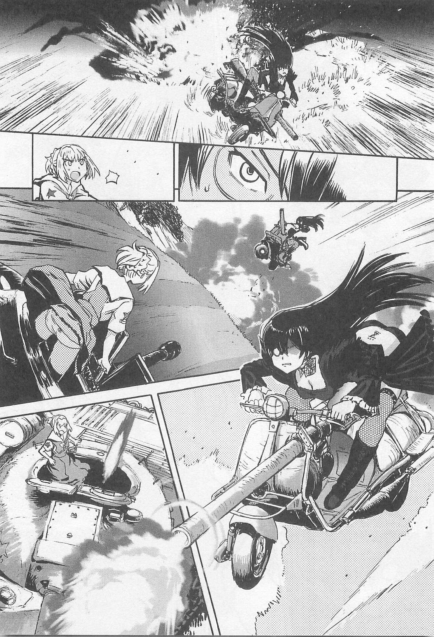 Sailor Fuku to Juusensha Chapter 35 page 24 - Chapter 35: Recapture! The Pride Of The Prestigious White Lily Tank Brigade