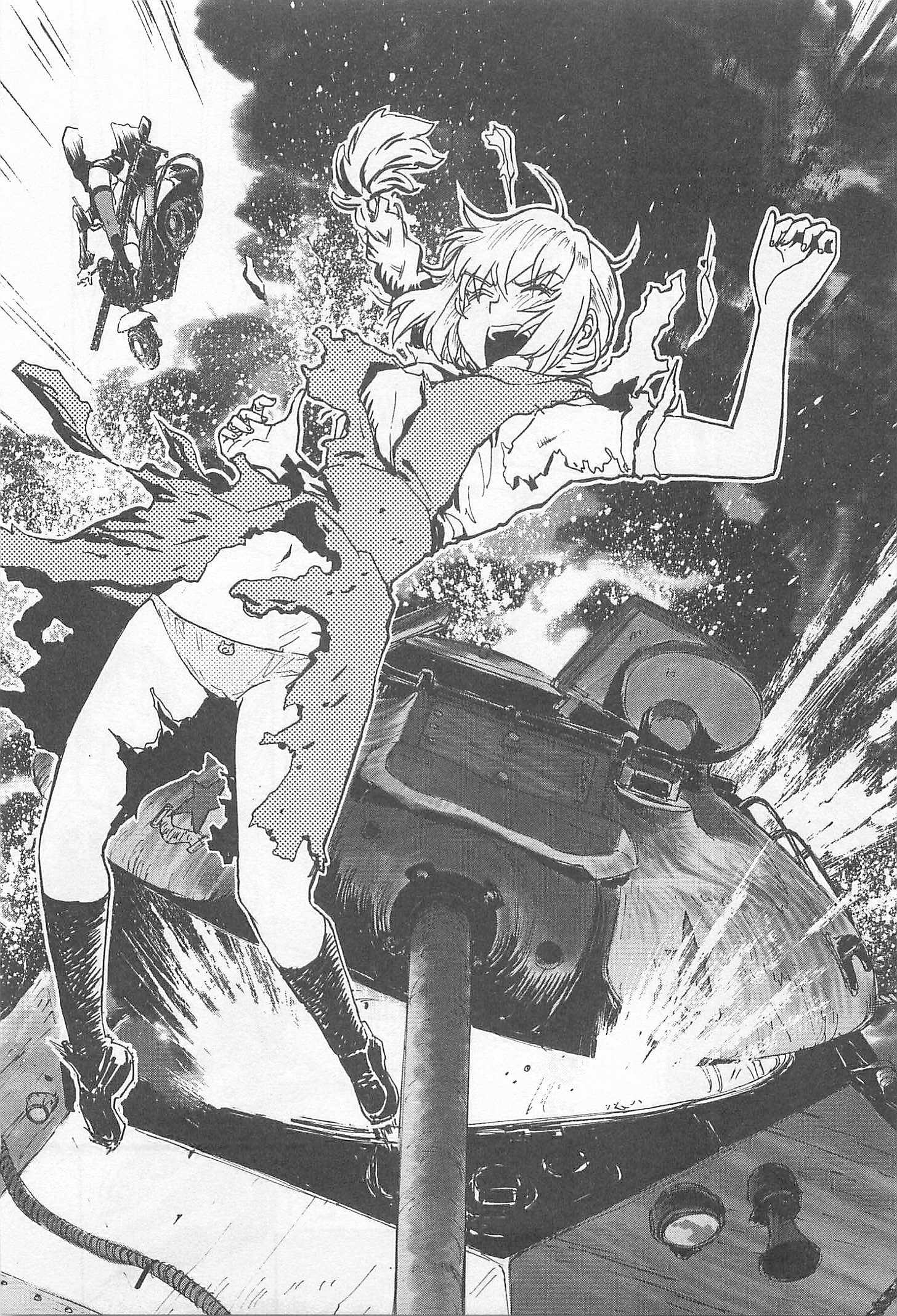 Sailor Fuku to Juusensha Chapter 35 page 25 - Chapter 35: Recapture! The Pride Of The Prestigious White Lily Tank Brigade