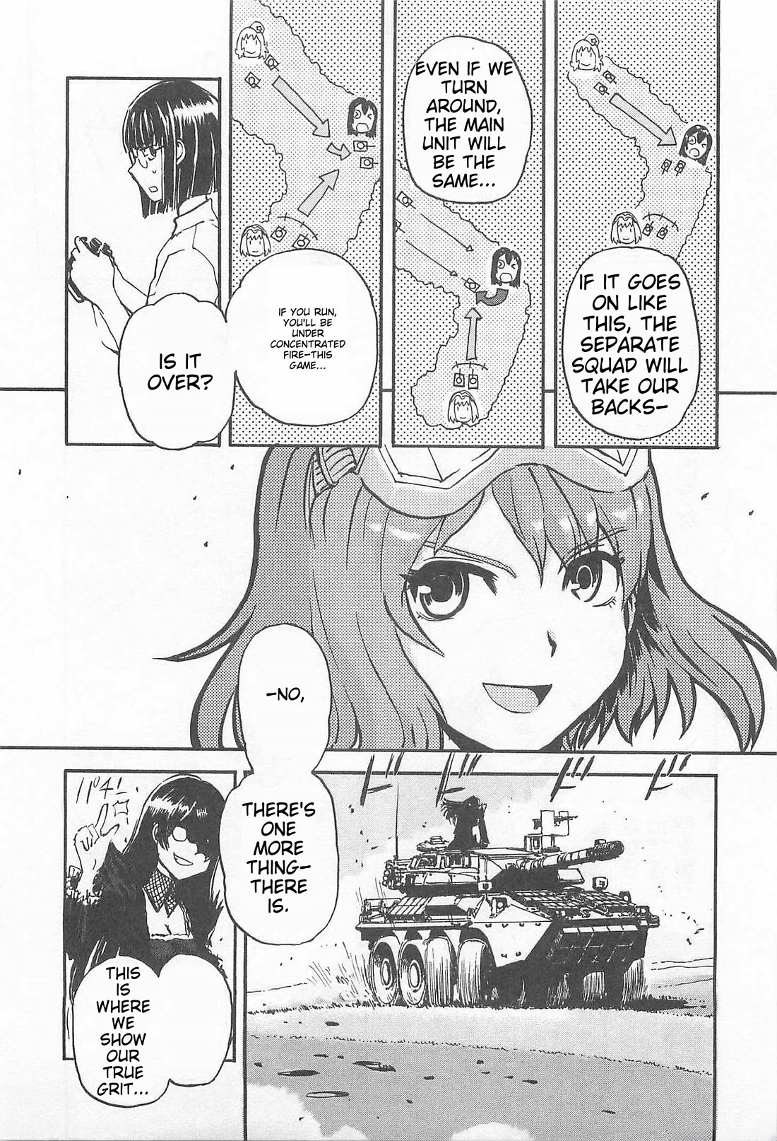 Sailor Fuku to Juusensha Chapter 35 page 5 - Chapter 35: Recapture! The Pride Of The Prestigious White Lily Tank Brigade