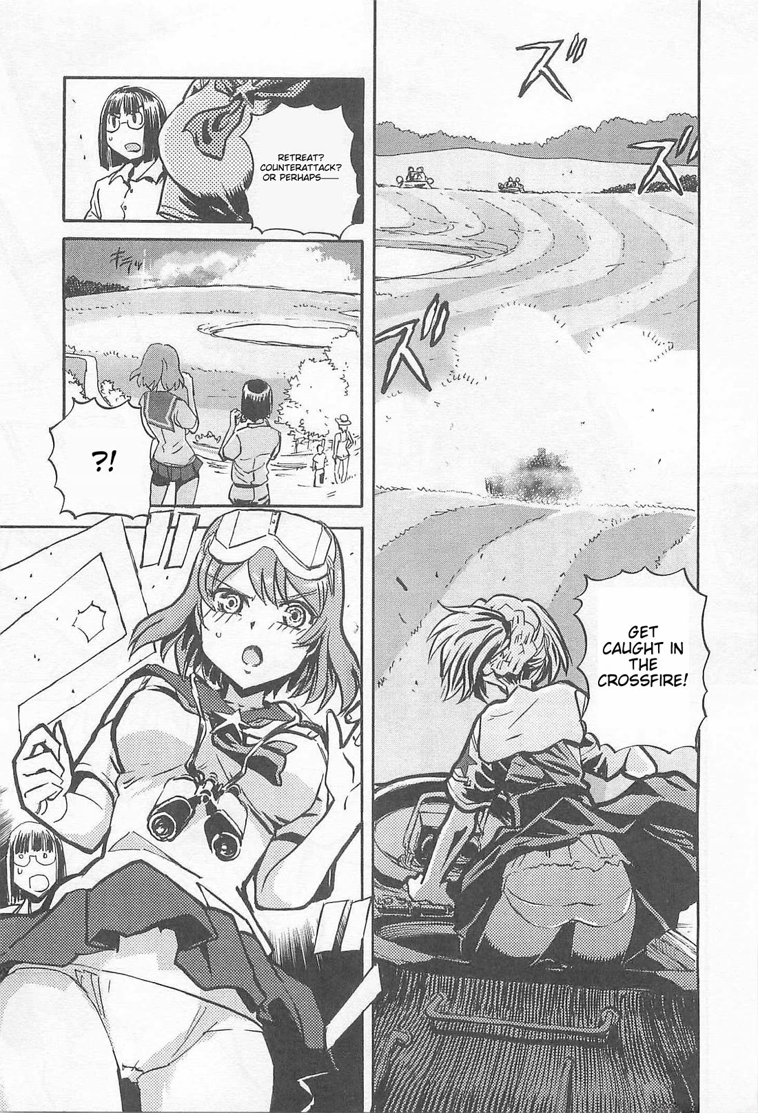 Sailor Fuku to Juusensha Chapter 35 page 7 - Chapter 35: Recapture! The Pride Of The Prestigious White Lily Tank Brigade