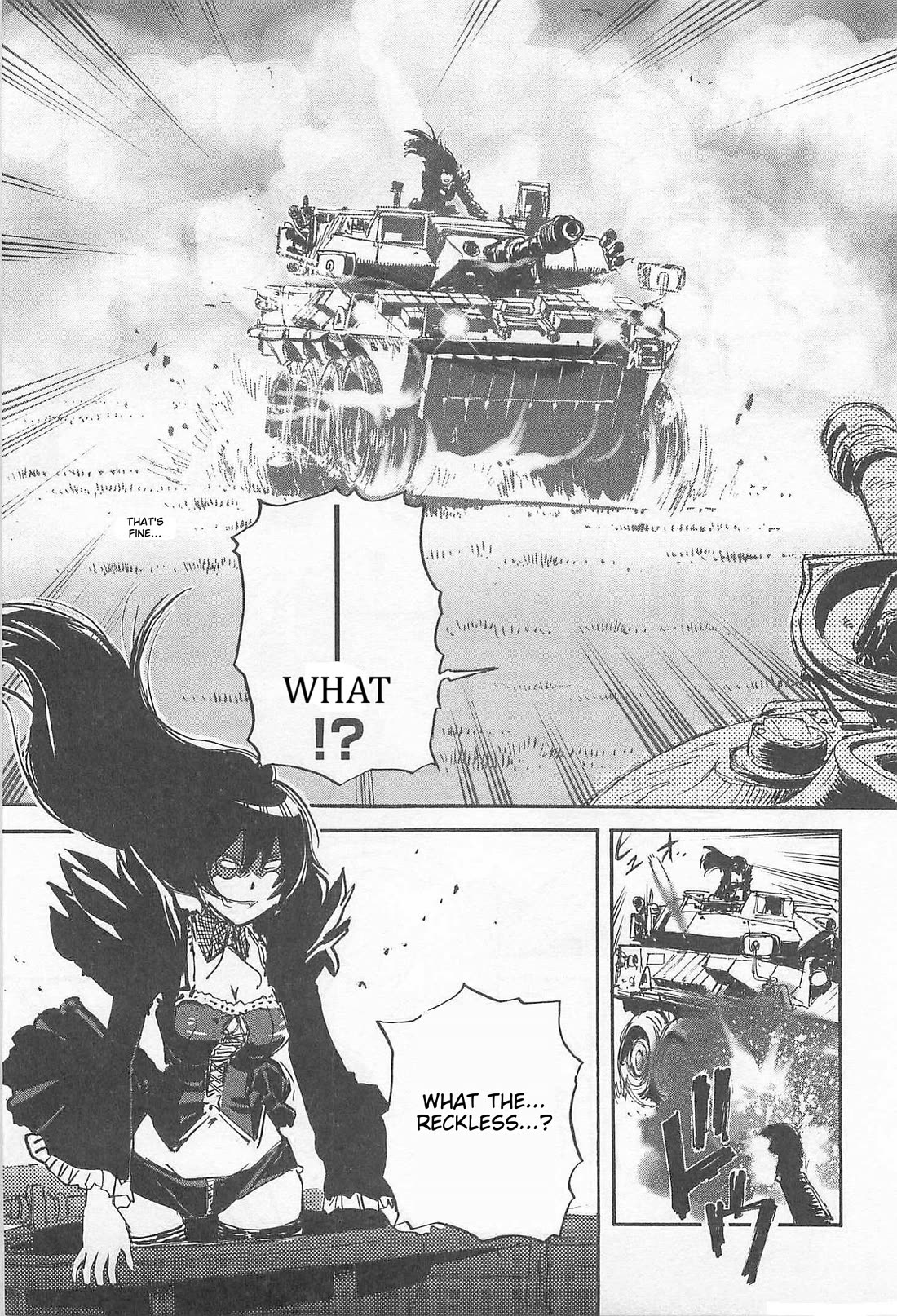 Sailor Fuku to Juusensha Chapter 35 page 9 - Chapter 35: Recapture! The Pride Of The Prestigious White Lily Tank Brigade
