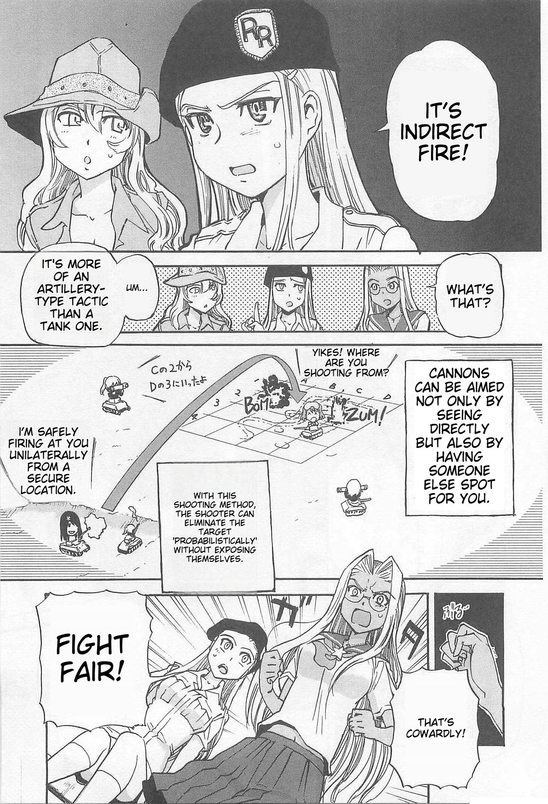 Sailor Fuku to Juusensha Chapter 36 page 23 - Chapter 36: Destroy Them! The Artillerywoman Who Shows No Form