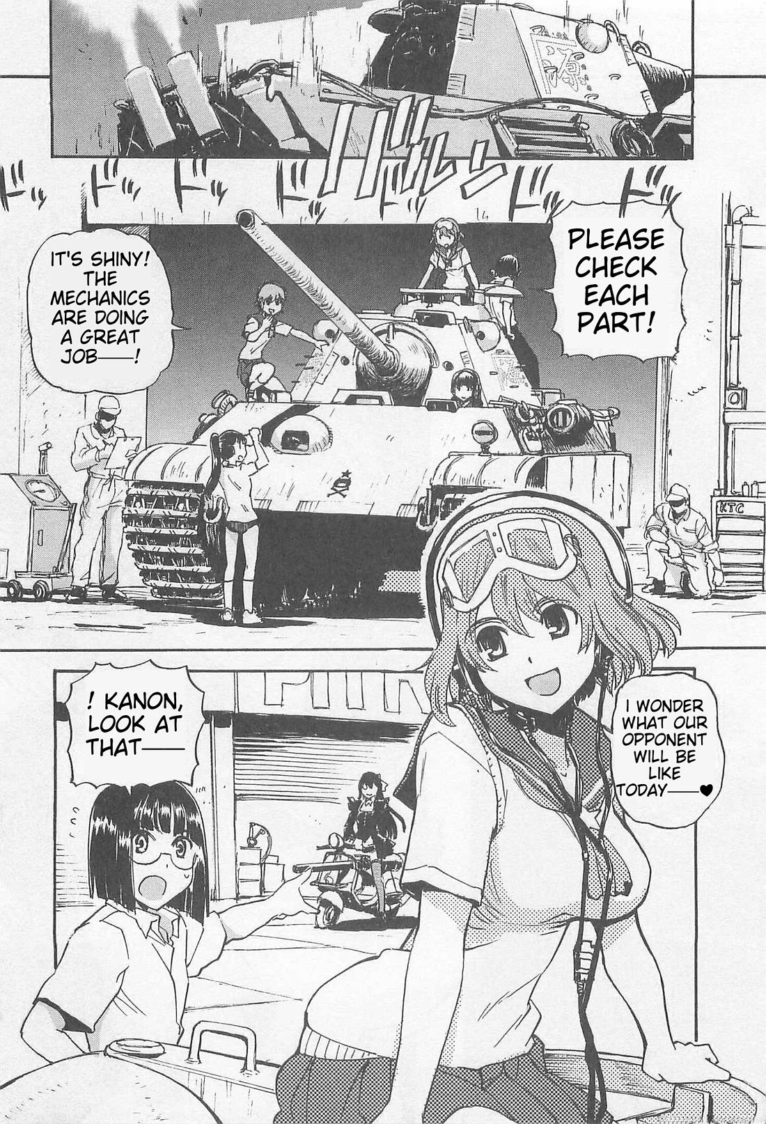 Sailor Fuku to Juusensha Chapter 36 page 4 - Chapter 36: Destroy Them! The Artillerywoman Who Shows No Form