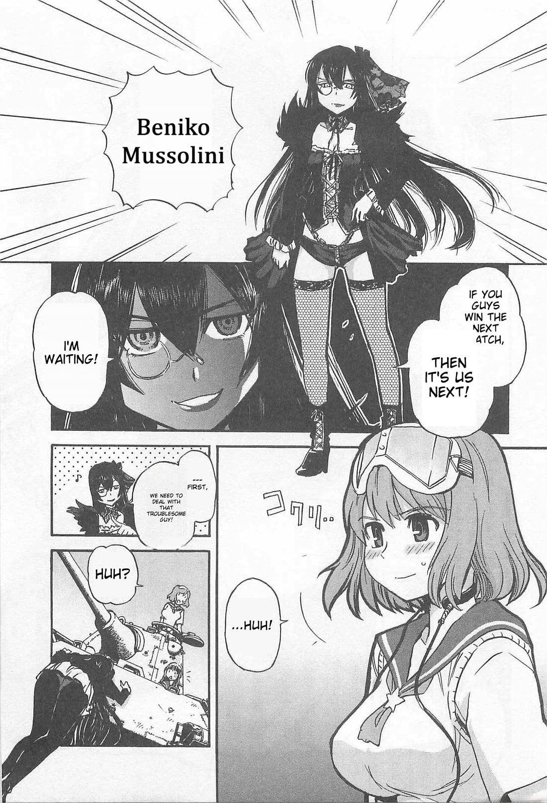 Sailor Fuku to Juusensha Chapter 36 page 5 - Chapter 36: Destroy Them! The Artillerywoman Who Shows No Form