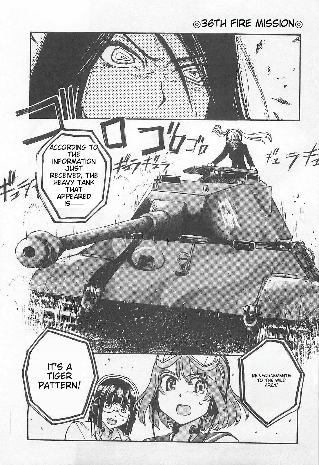 Sailor Fuku to Juusensha Chapter 37 page 1 - Chapter 37: Remember! The Most Important Thing For A Tank Driver
