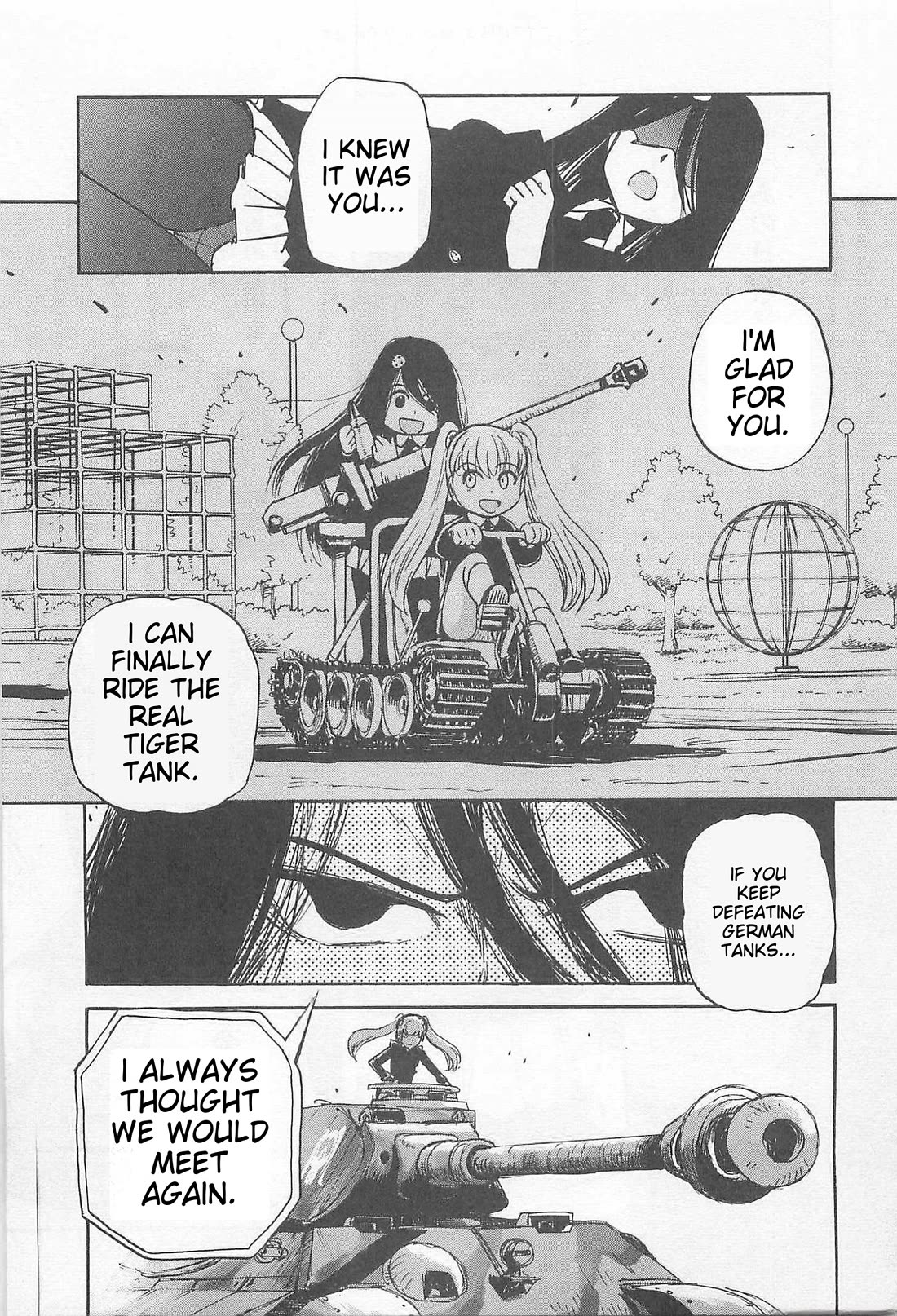 Sailor Fuku to Juusensha Chapter 37 page 11 - Chapter 37: Remember! The Most Important Thing For A Tank Driver