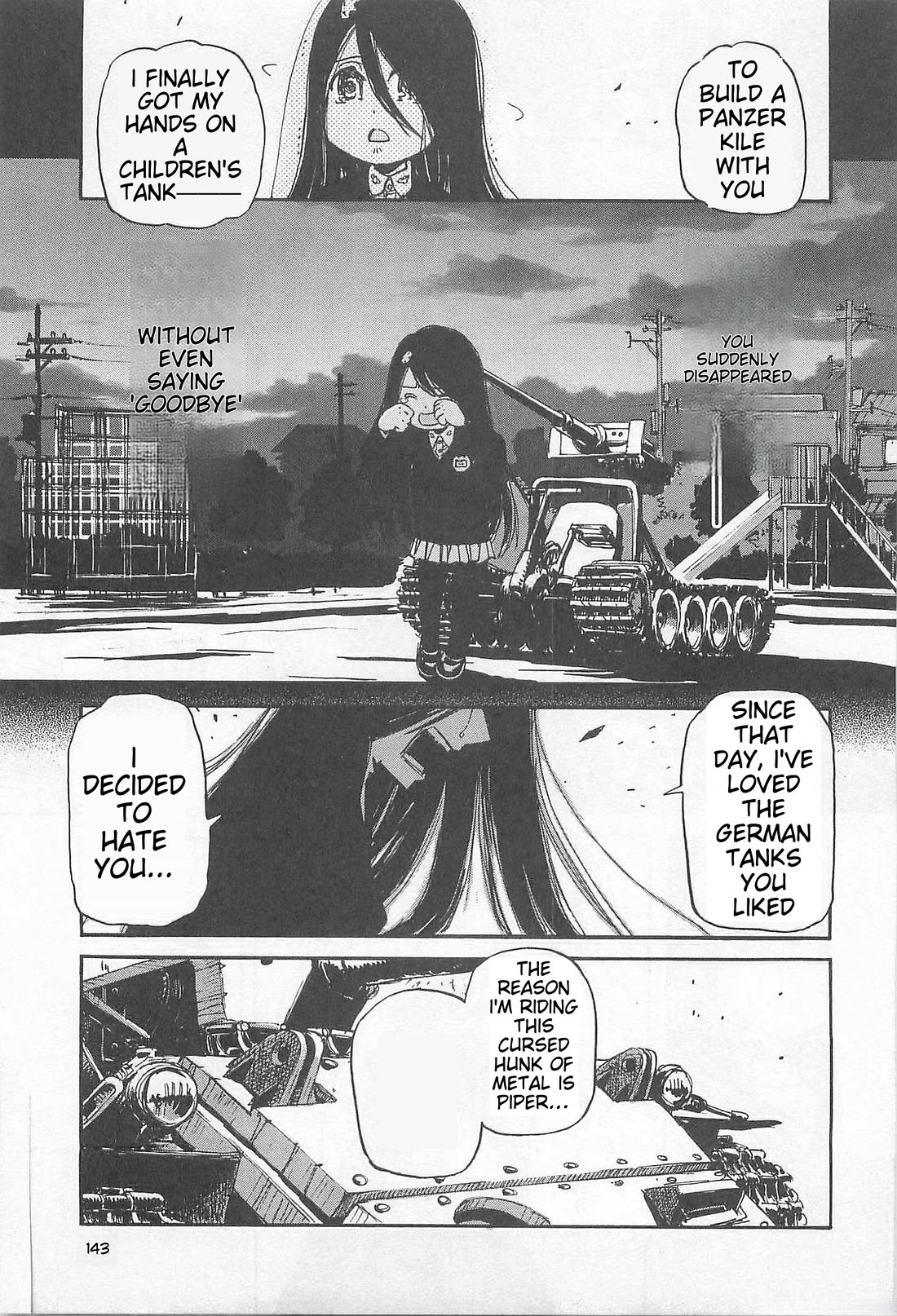 Sailor Fuku to Juusensha Chapter 37 page 13 - Chapter 37: Remember! The Most Important Thing For A Tank Driver