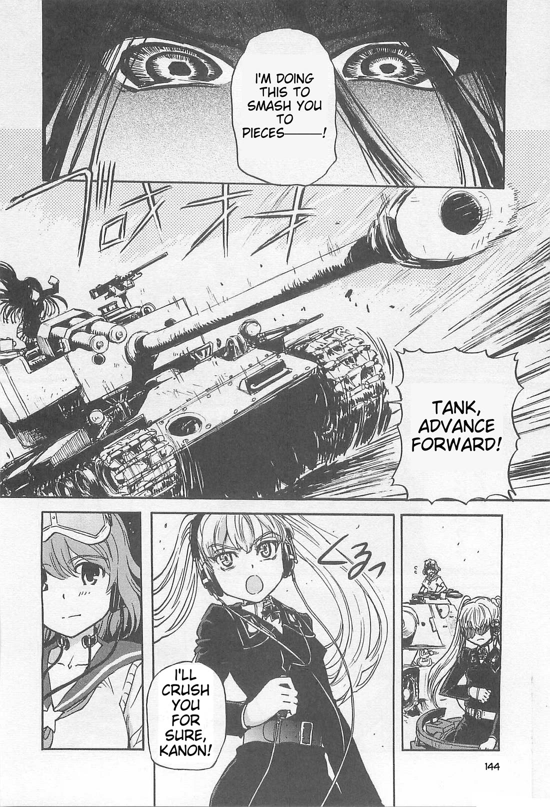 Sailor Fuku to Juusensha Chapter 37 page 14 - Chapter 37: Remember! The Most Important Thing For A Tank Driver