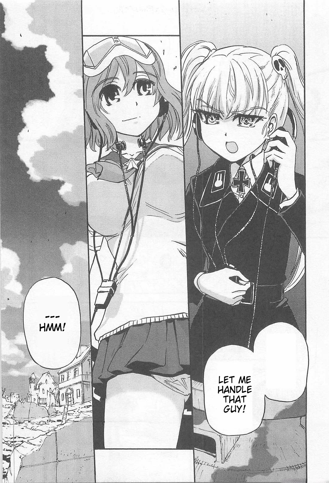 Sailor Fuku to Juusensha Chapter 37 page 15 - Chapter 37: Remember! The Most Important Thing For A Tank Driver