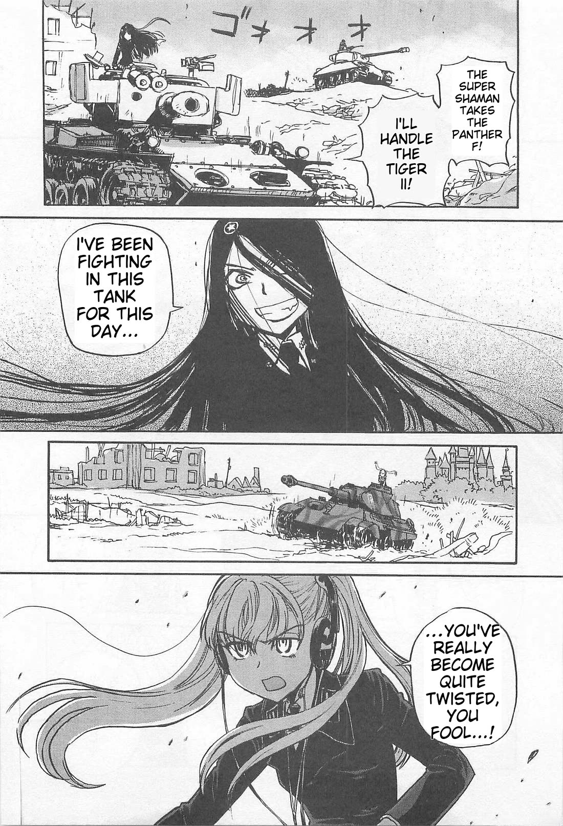 Sailor Fuku to Juusensha Chapter 37 page 17 - Chapter 37: Remember! The Most Important Thing For A Tank Driver