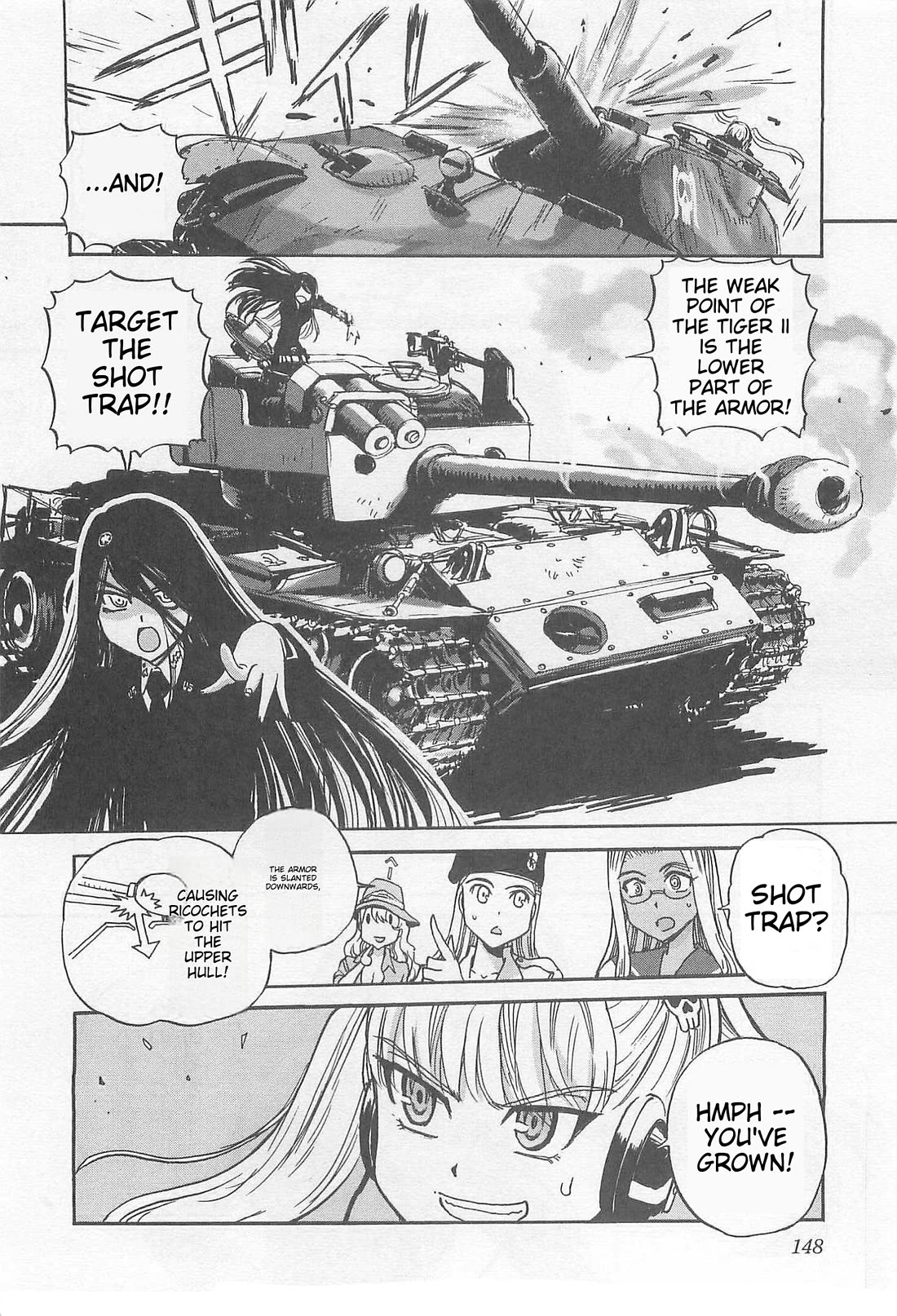 Sailor Fuku to Juusensha Chapter 37 page 18 - Chapter 37: Remember! The Most Important Thing For A Tank Driver