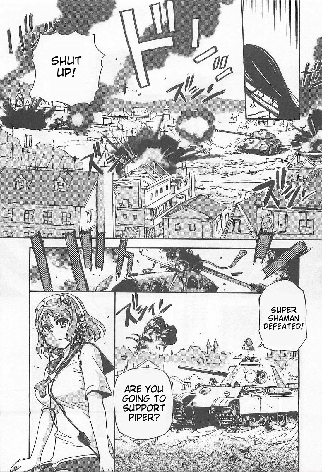 Sailor Fuku to Juusensha Chapter 37 page 19 - Chapter 37: Remember! The Most Important Thing For A Tank Driver