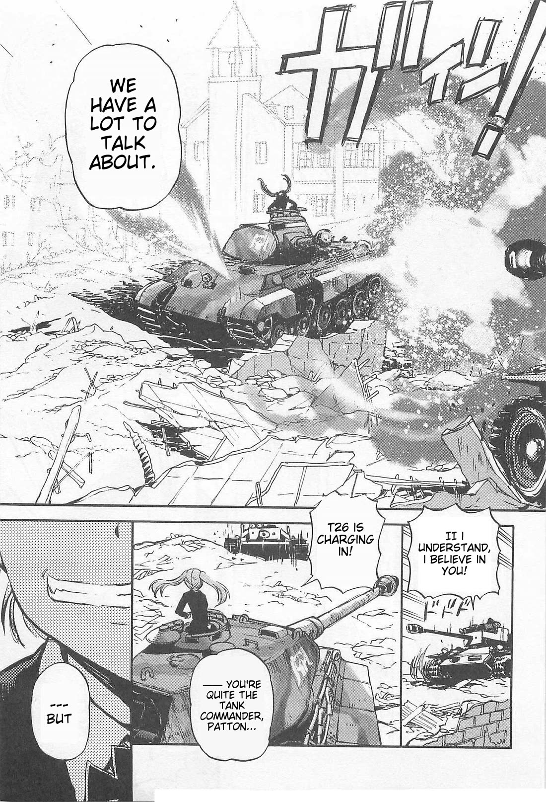 Sailor Fuku to Juusensha Chapter 37 page 21 - Chapter 37: Remember! The Most Important Thing For A Tank Driver