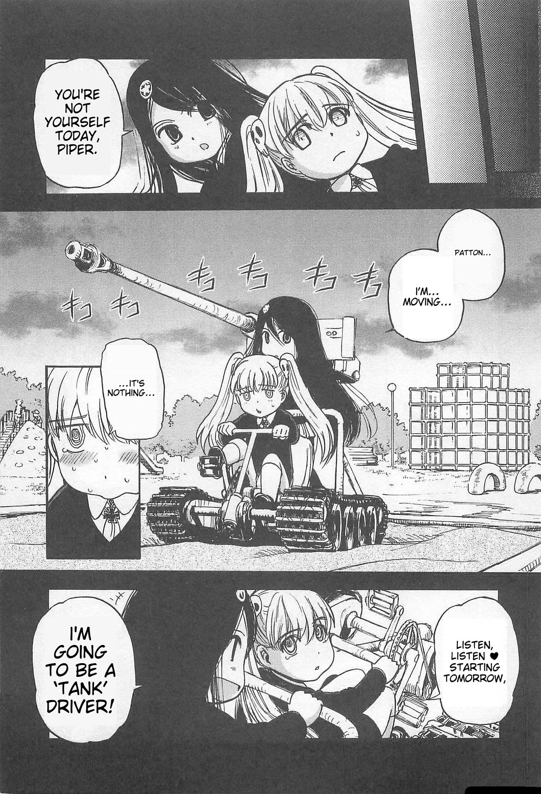 Sailor Fuku to Juusensha Chapter 37 page 25 - Chapter 37: Remember! The Most Important Thing For A Tank Driver