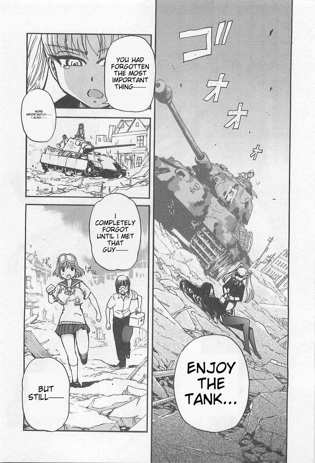 Sailor Fuku to Juusensha Chapter 37 page 28 - Chapter 37: Remember! The Most Important Thing For A Tank Driver