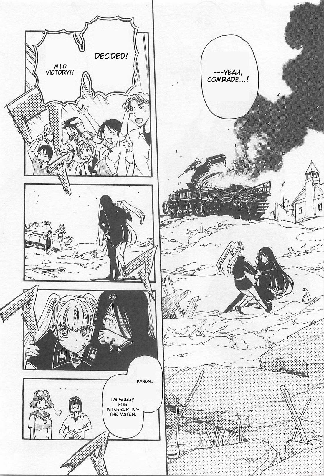 Sailor Fuku to Juusensha Chapter 37 page 30 - Chapter 37: Remember! The Most Important Thing For A Tank Driver