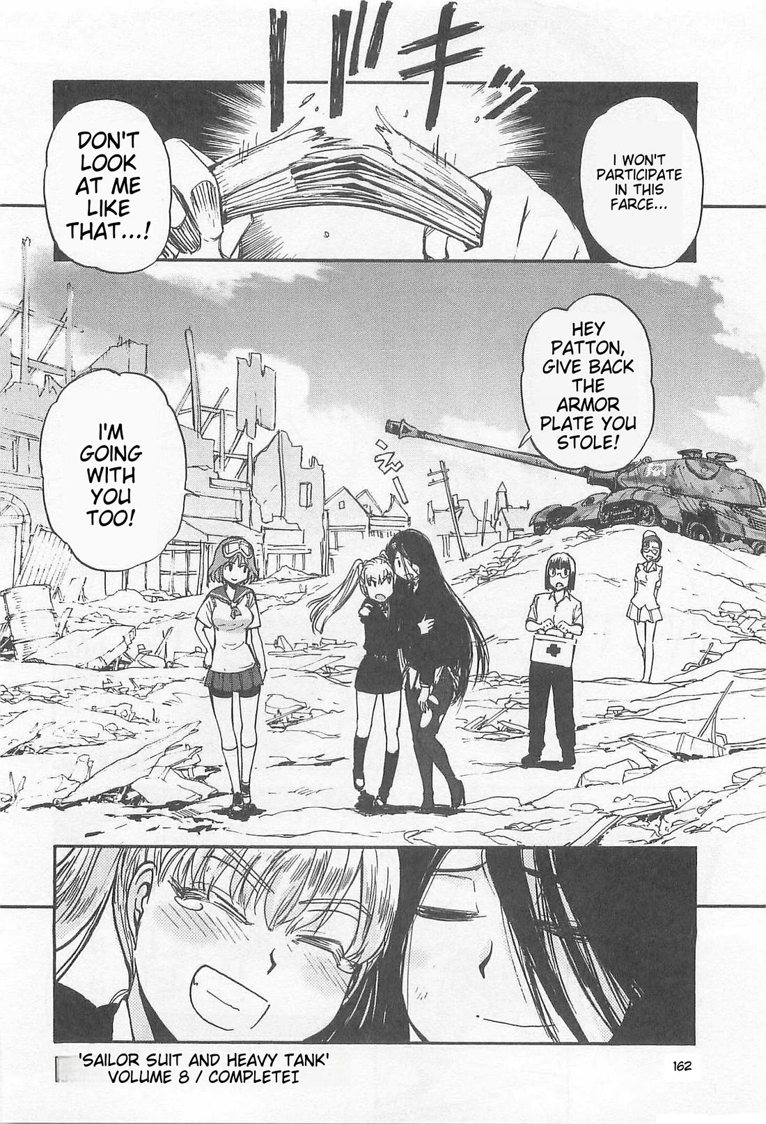 Sailor Fuku to Juusensha Chapter 37 page 32 - Chapter 37: Remember! The Most Important Thing For A Tank Driver