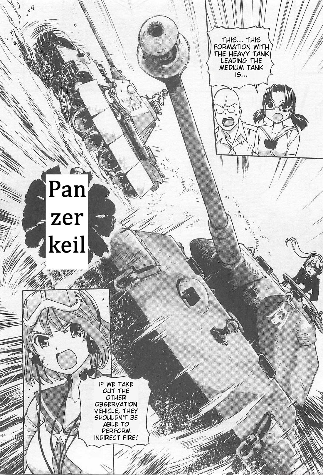 Sailor Fuku to Juusensha Chapter 37 page 6 - Chapter 37: Remember! The Most Important Thing For A Tank Driver