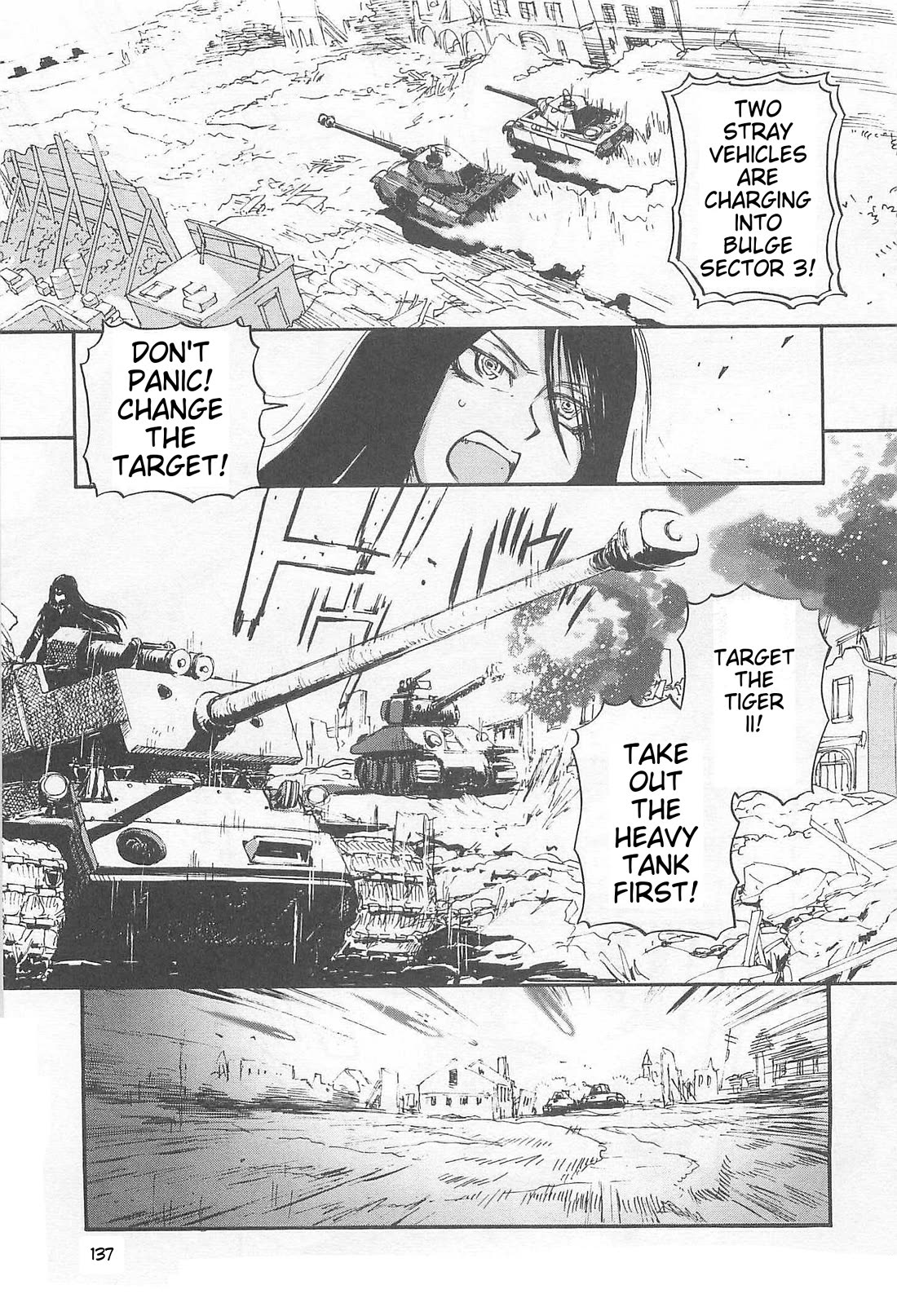 Sailor Fuku to Juusensha Chapter 37 page 7 - Chapter 37: Remember! The Most Important Thing For A Tank Driver