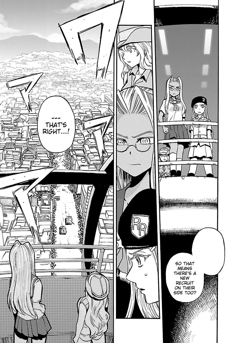 Sailor Fuku to Juusensha Chapter 38 page 14 - Chapter 38: Charge!! East–West Final Showdown