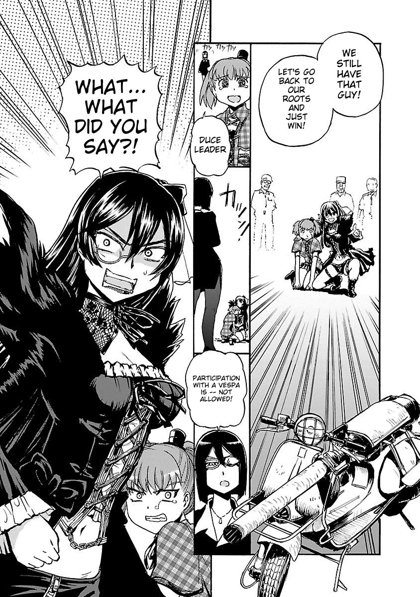 Sailor Fuku to Juusensha Chapter 38 page 8 - Chapter 38: Charge!! East–West Final Showdown