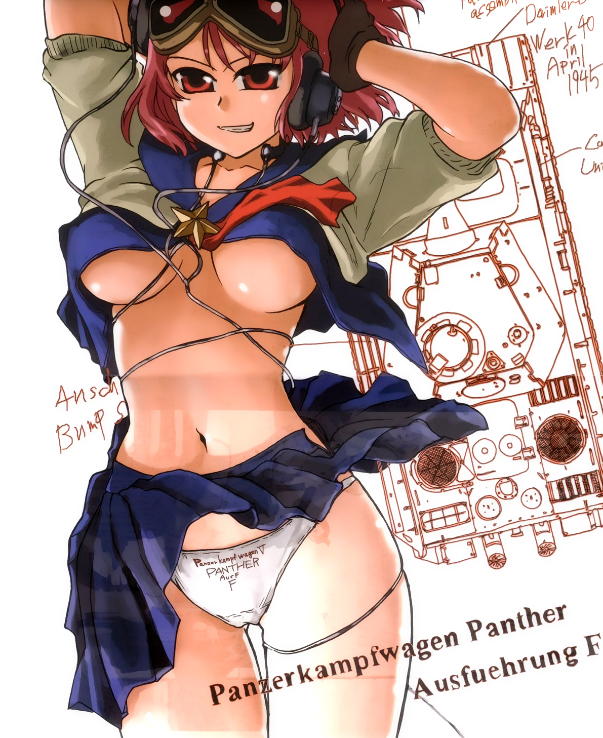 Sailor Fuku to Juusensha Chapter 4.5 page 10 - Chapter 4.5: Bonus: Spin-off! Kanon's Boobs are Acht-Acht!