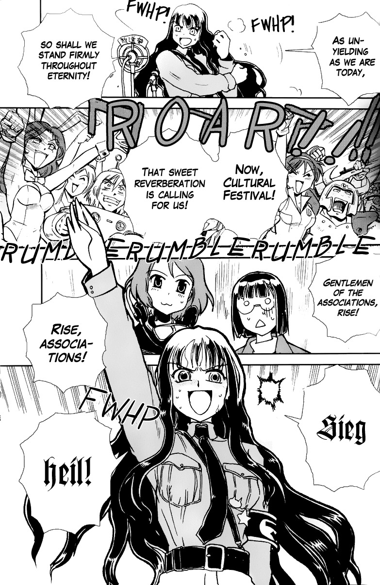 Sailor Fuku to Juusensha Chapter 4 page 10 - Chapter 4: Night Watch! Panther F and Cultural Festival