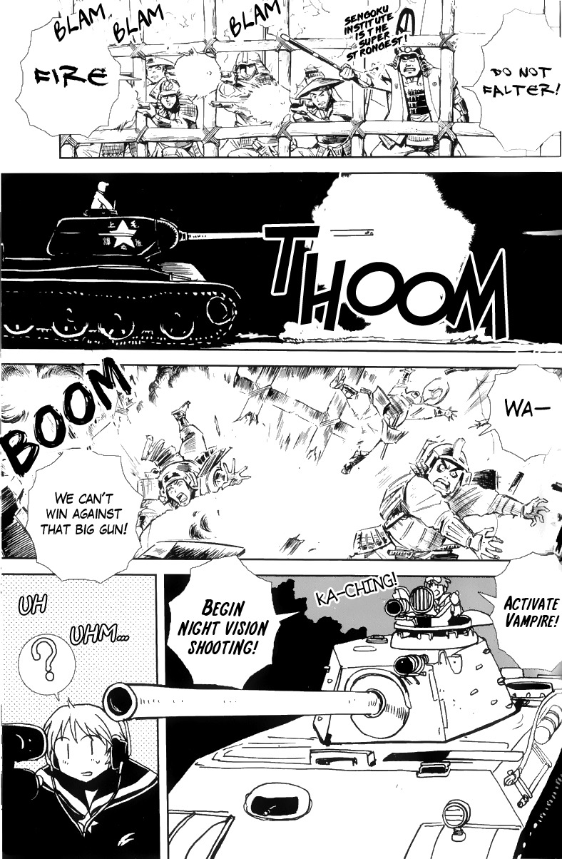 Sailor Fuku to Juusensha Chapter 4 page 19 - Chapter 4: Night Watch! Panther F and Cultural Festival