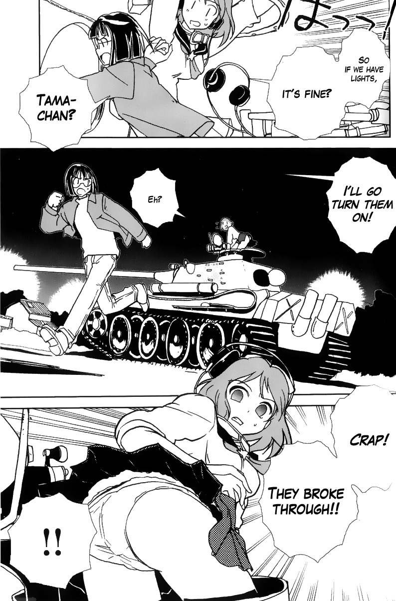 Sailor Fuku to Juusensha Chapter 4 page 21 - Chapter 4: Night Watch! Panther F and Cultural Festival