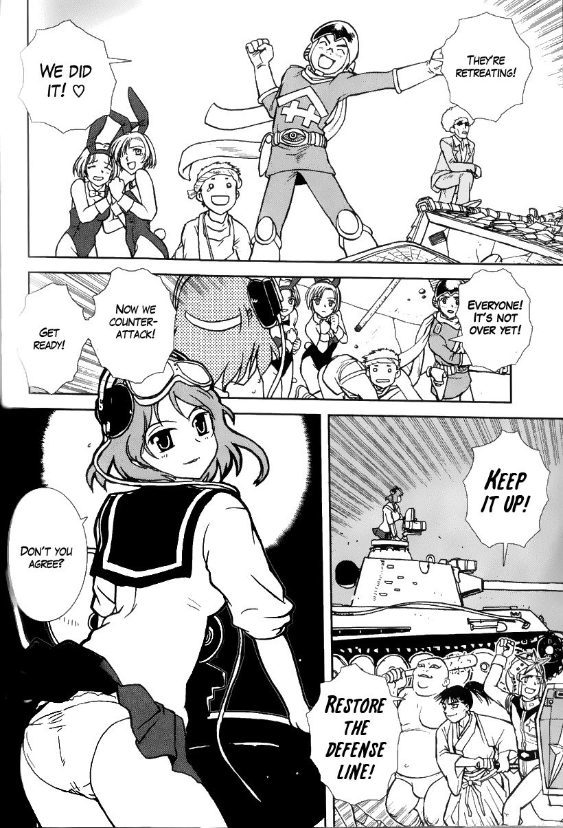 Sailor Fuku to Juusensha Chapter 4 page 30 - Chapter 4: Night Watch! Panther F and Cultural Festival