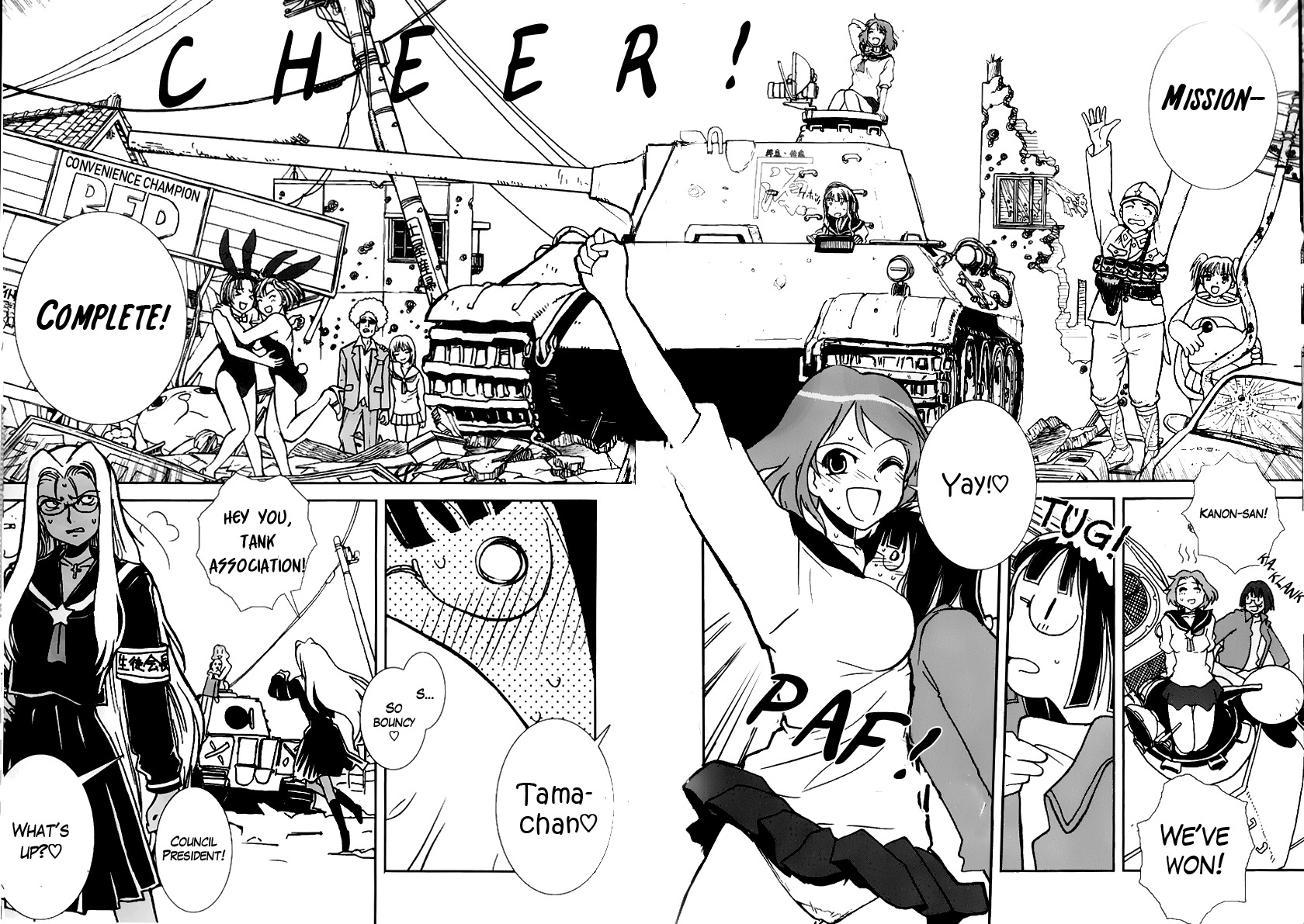 Sailor Fuku to Juusensha Chapter 4 page 34 - Chapter 4: Night Watch! Panther F and Cultural Festival