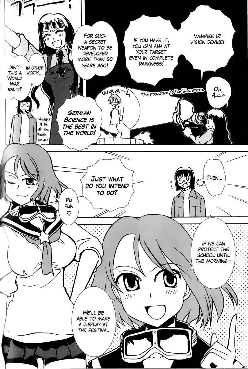 Sailor Fuku to Juusensha Chapter 4 page 6 - Chapter 4: Night Watch! Panther F and Cultural Festival