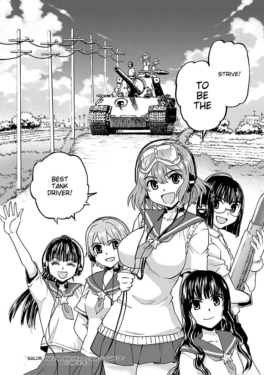 Sailor Fuku to Juusensha Chapter 42 page 32 - Chapter 42: Dash Forward!! Short Life, Dreaming Girl [END]
