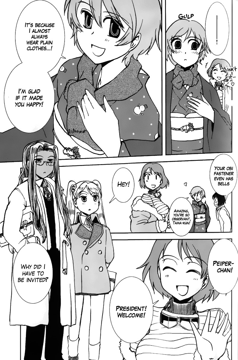 Sailor Fuku to Juusensha Chapter 5 page 11 - Chapter 5: Let's Party! Mariko's Grandpa is a Colonel