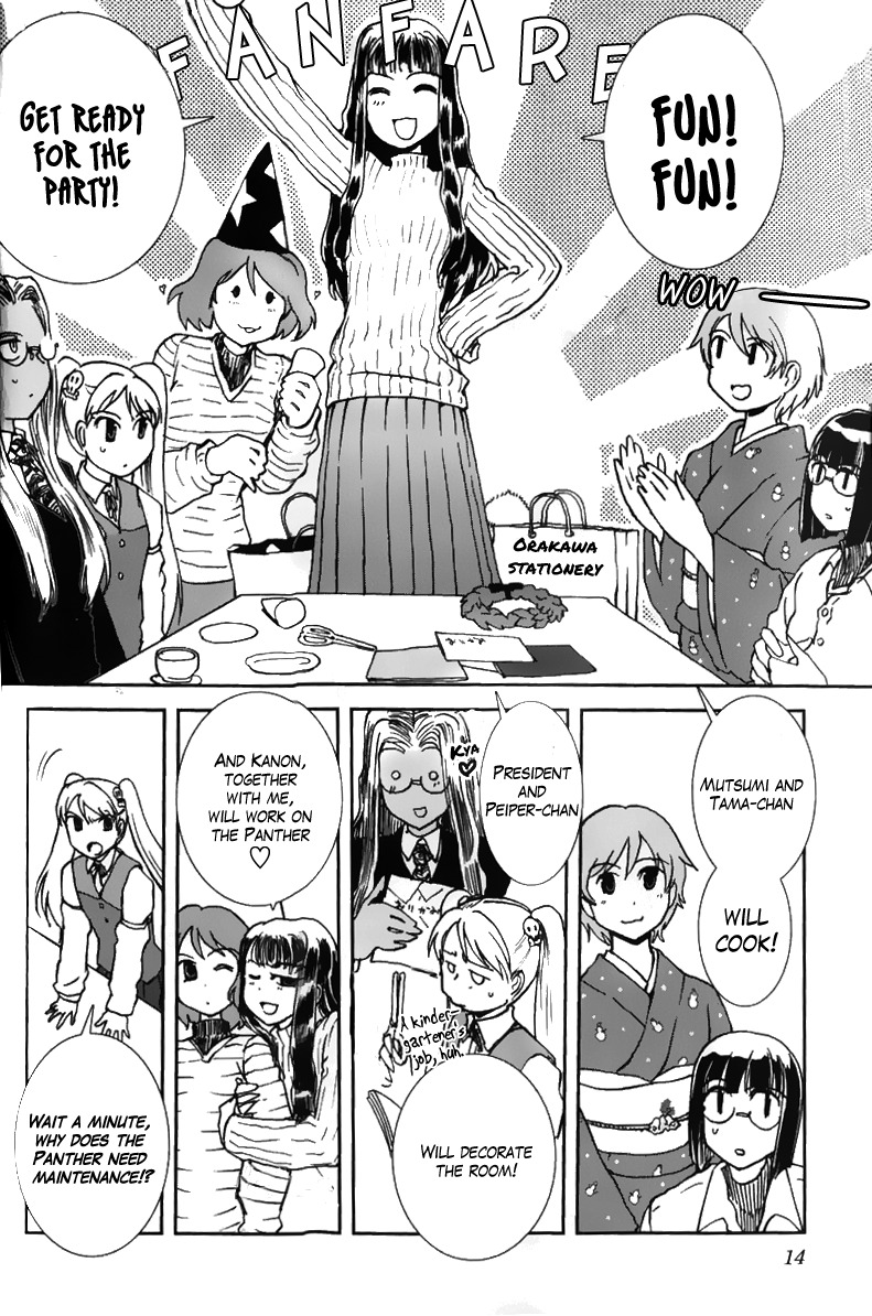 Sailor Fuku to Juusensha Chapter 5 page 16 - Chapter 5: Let's Party! Mariko's Grandpa is a Colonel
