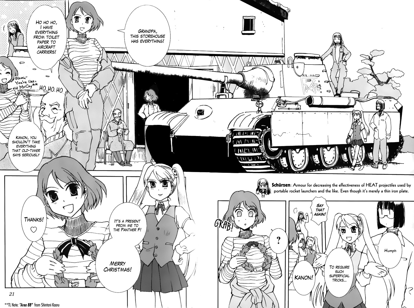 Sailor Fuku to Juusensha Chapter 5 page 22 - Chapter 5: Let's Party! Mariko's Grandpa is a Colonel