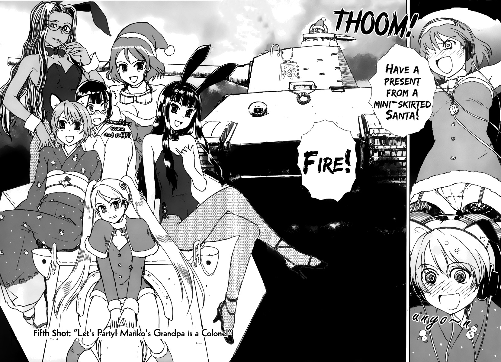 Sailor Fuku to Juusensha Chapter 5 page 9 - Chapter 5: Let's Party! Mariko's Grandpa is a Colonel