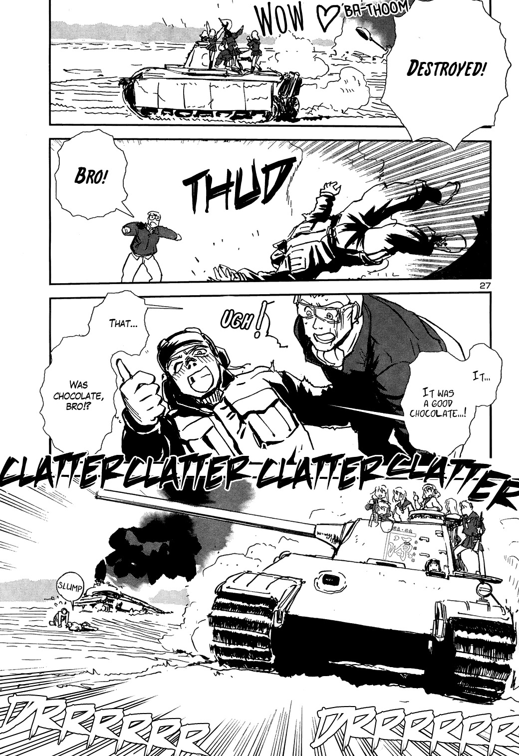 Sailor Fuku to Juusensha Chapter 6 page 25 - Chapter 6: Let's Recapture! Iron Cross Chocolate For Valentine's!