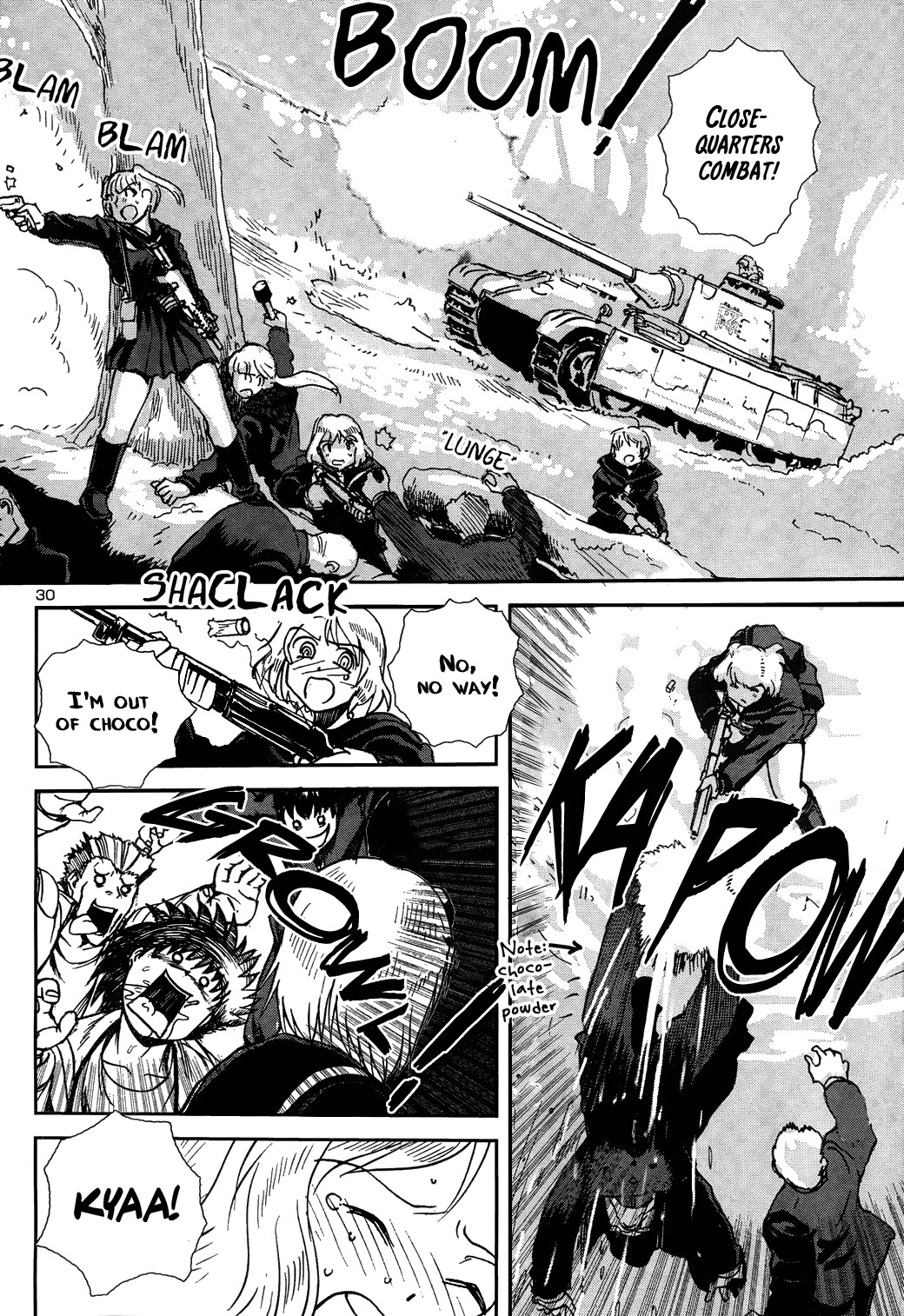 Sailor Fuku to Juusensha Chapter 6 page 27 - Chapter 6: Let's Recapture! Iron Cross Chocolate For Valentine's!